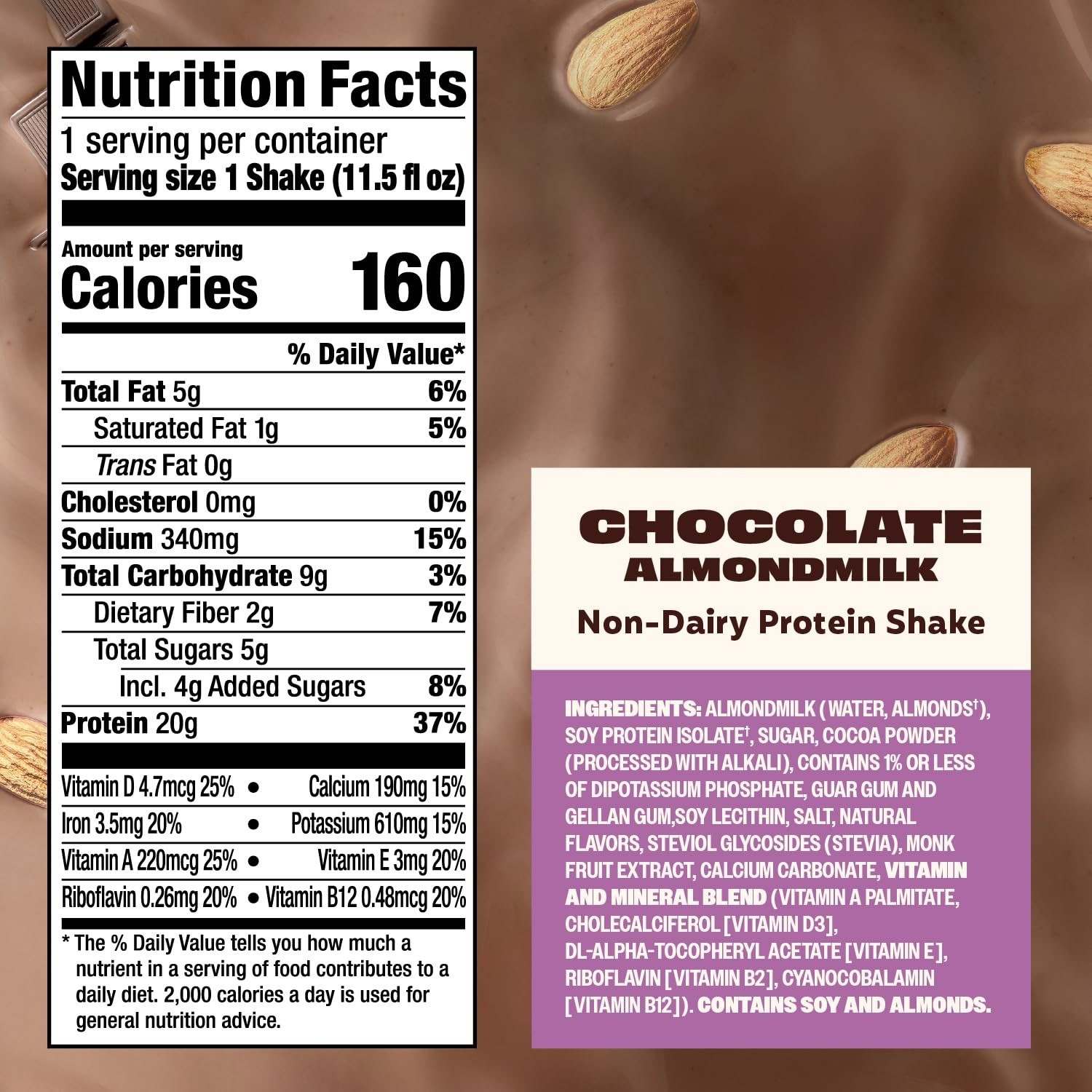 •*.Premier Protein Almondmilk, 11.5 fl oz, 12-pack, Chocolate 🍫*.•
