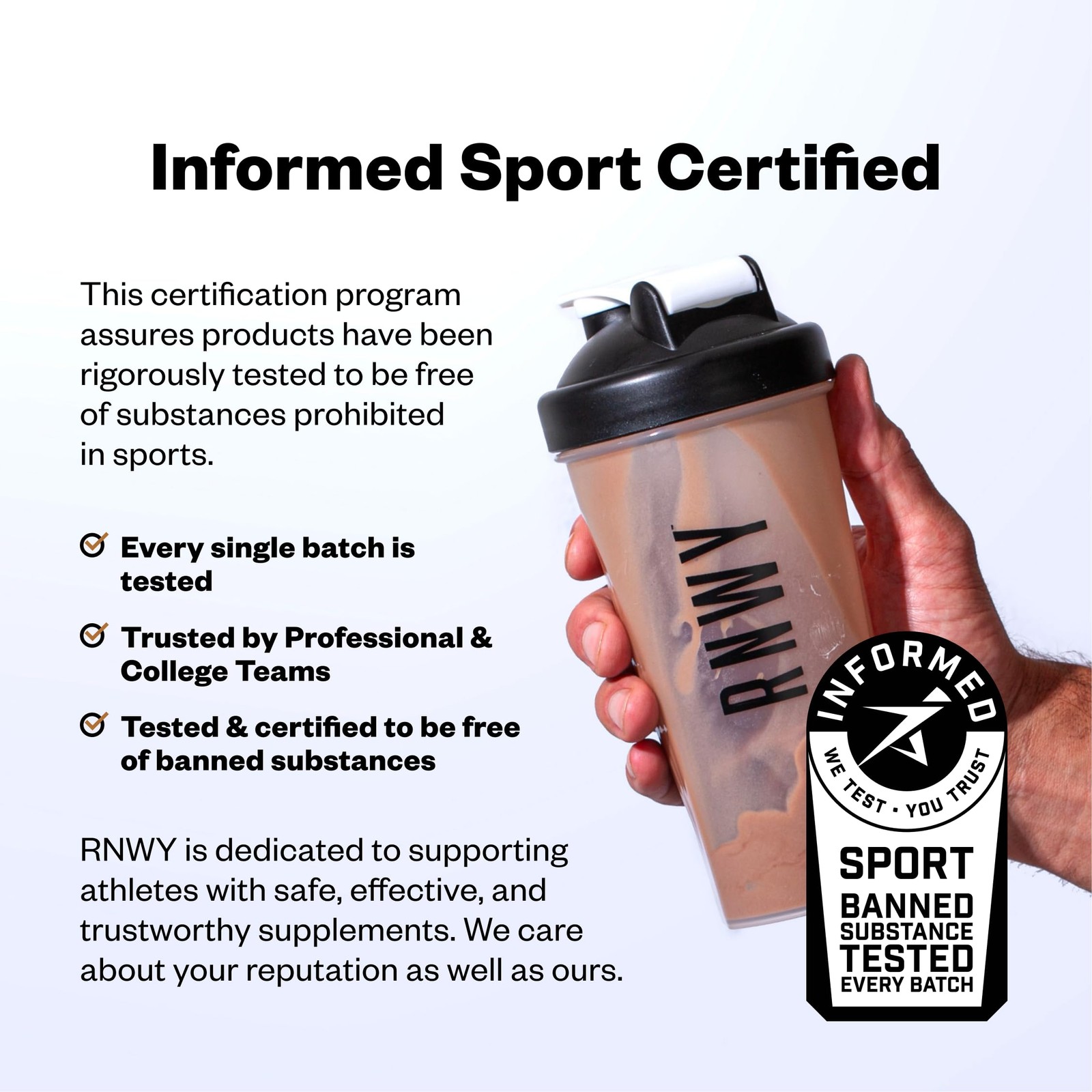 Rnwy Complete Protein 25G Yeast Protein 5G Creatine Monohydrate Vegan