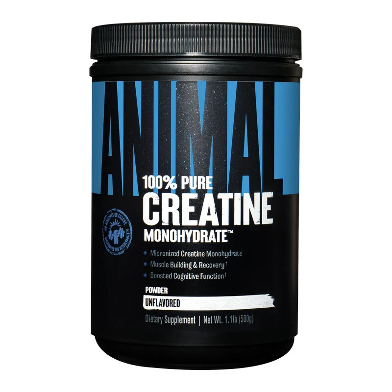 Universal Animal Micronized Creatine Monohydrate Powder Unflavored 3 Sizes New