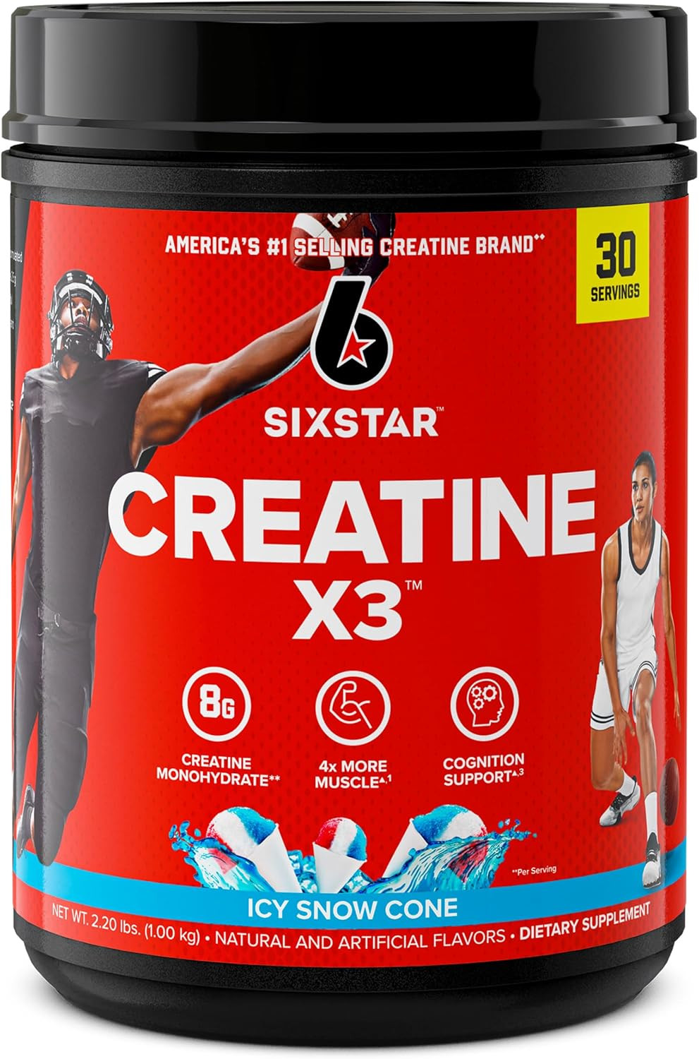 Creatine Monohydrate Powder, X3 (Fruit Punch) – Flavored Creatine Hcl Powder …