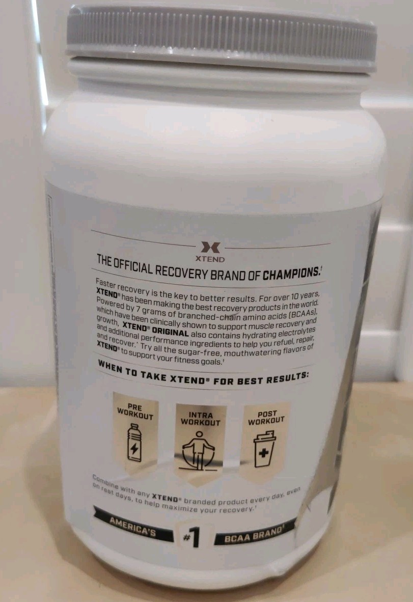 The Original 7G BCAA, Blue Raspberry Ice, 2.78 lb (1.26 kg) 90 Servings 10/2026