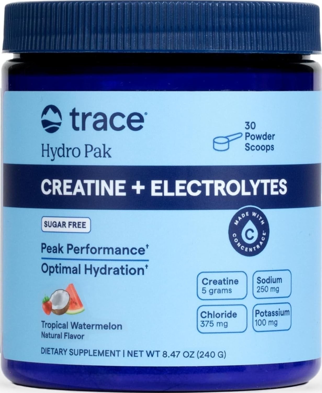 Creatine + Electrolytes Powder – Creatine and Mineral Hydro Pak Supports Hydrati