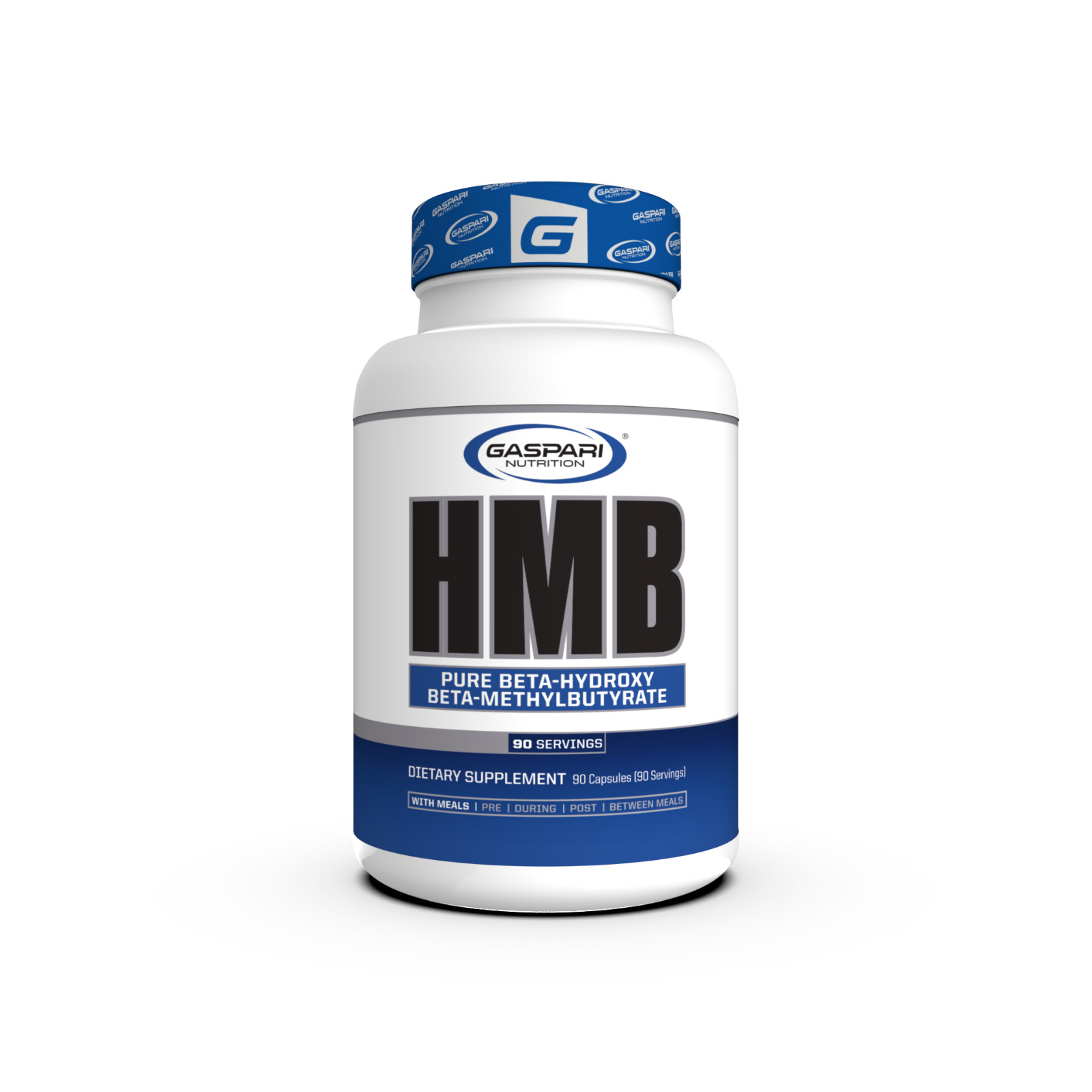GASPARI NUTRITION HMB Pure Beta-Hydroxy Beta-Methylbutyrate Muscle Growth 90 Srv