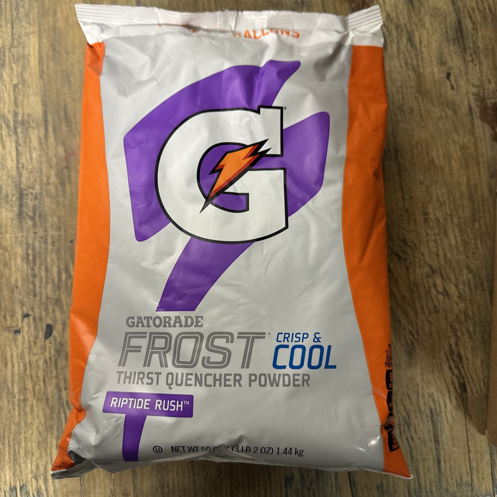 Gatorade Thirst Quencher Powder Purple Frost Riptide Rush 50.9oz 6 Gallons OOS