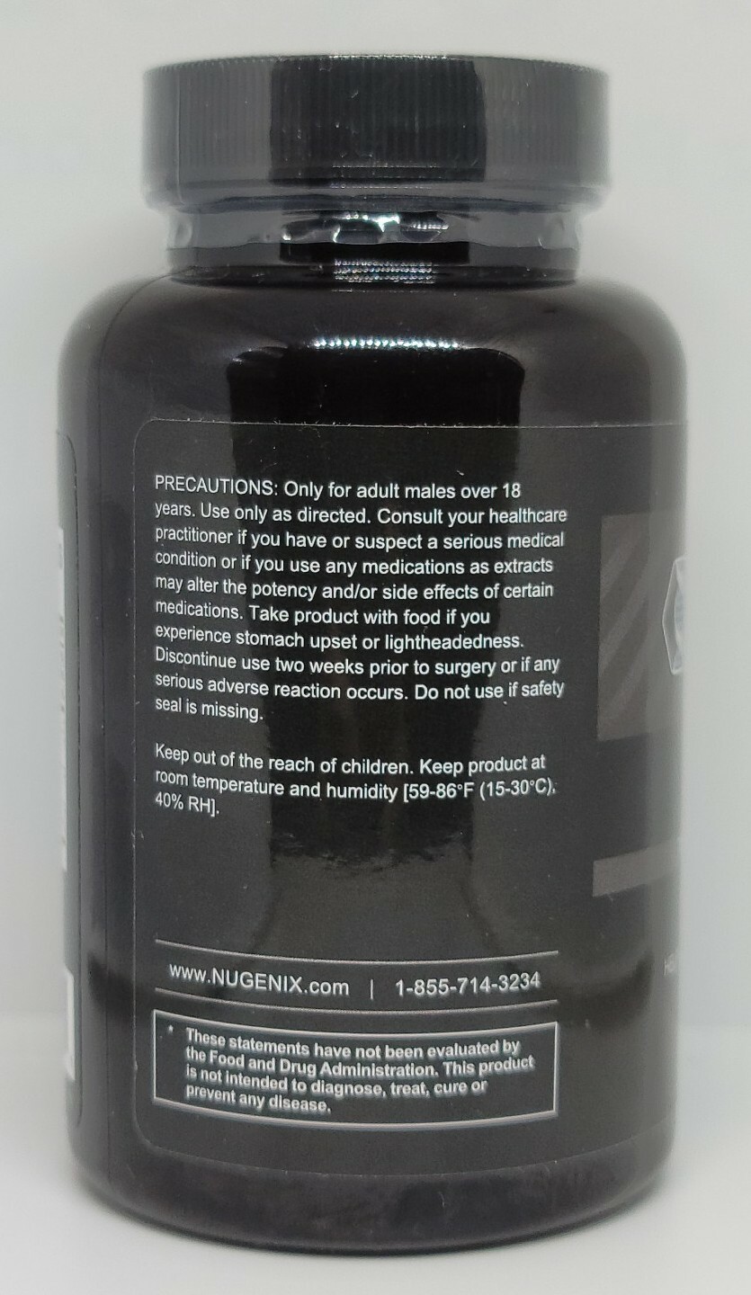 Nugenix Total-T Dietary Supplement 90 Capsules New & Sealed Expiration 01/2026