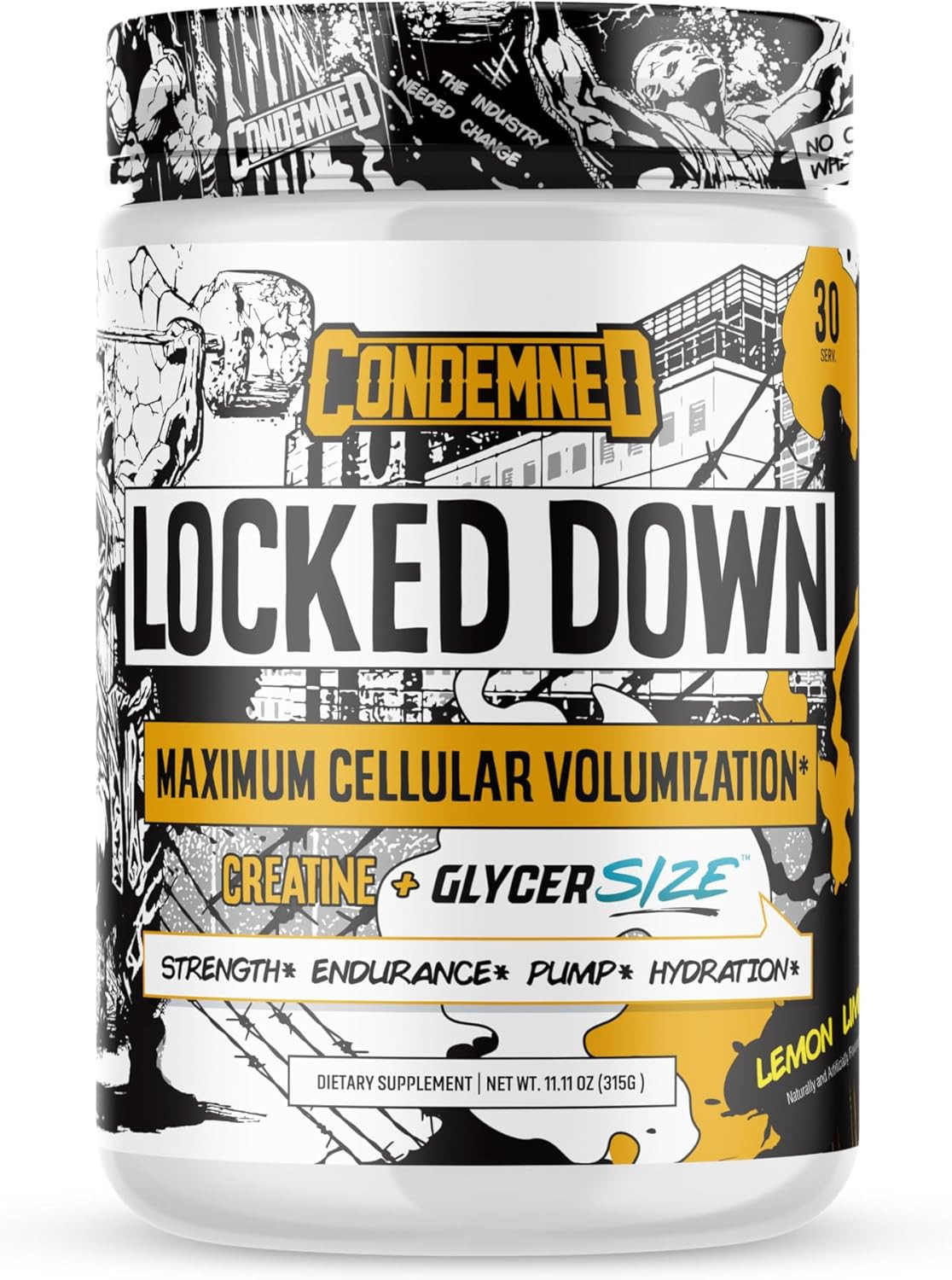 Labz Locked down | Creatine Performance Complex | Creatine Monohydrate, Glyce…