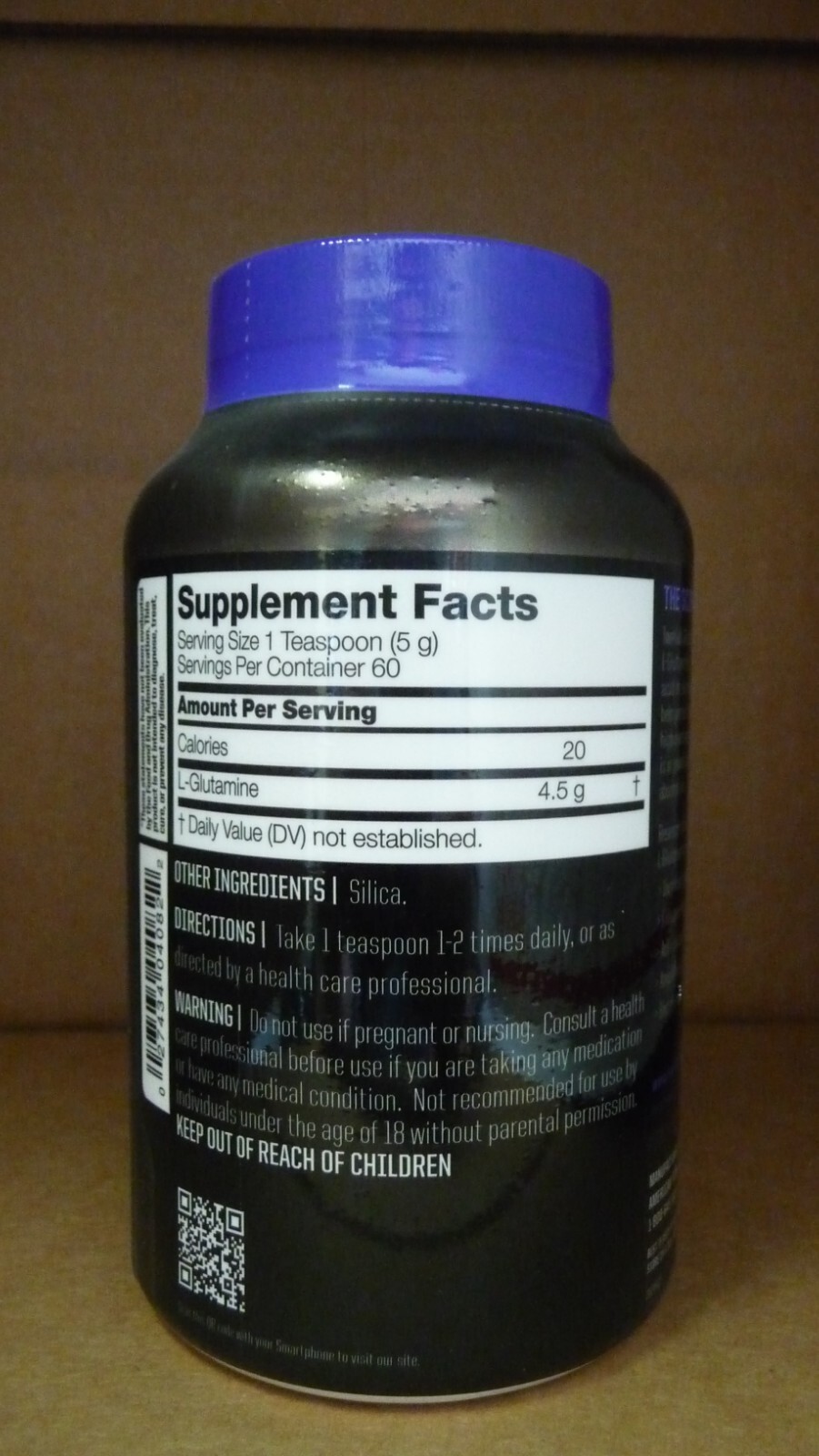 TwinLabs, APS, L-Glutamine Powder Unflavored 300, 500 Grams