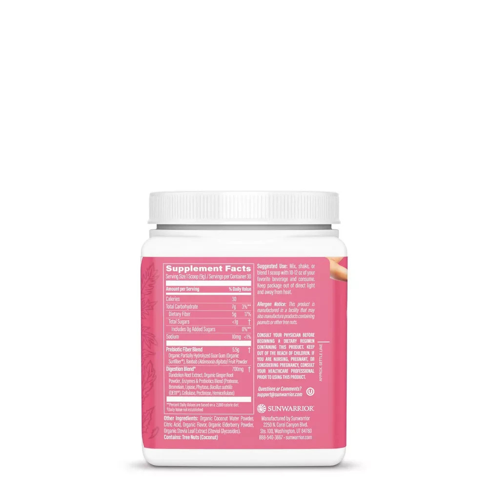 Sunwarrior Shape Core Cleanser Strawberry Cooler, 270 Grams