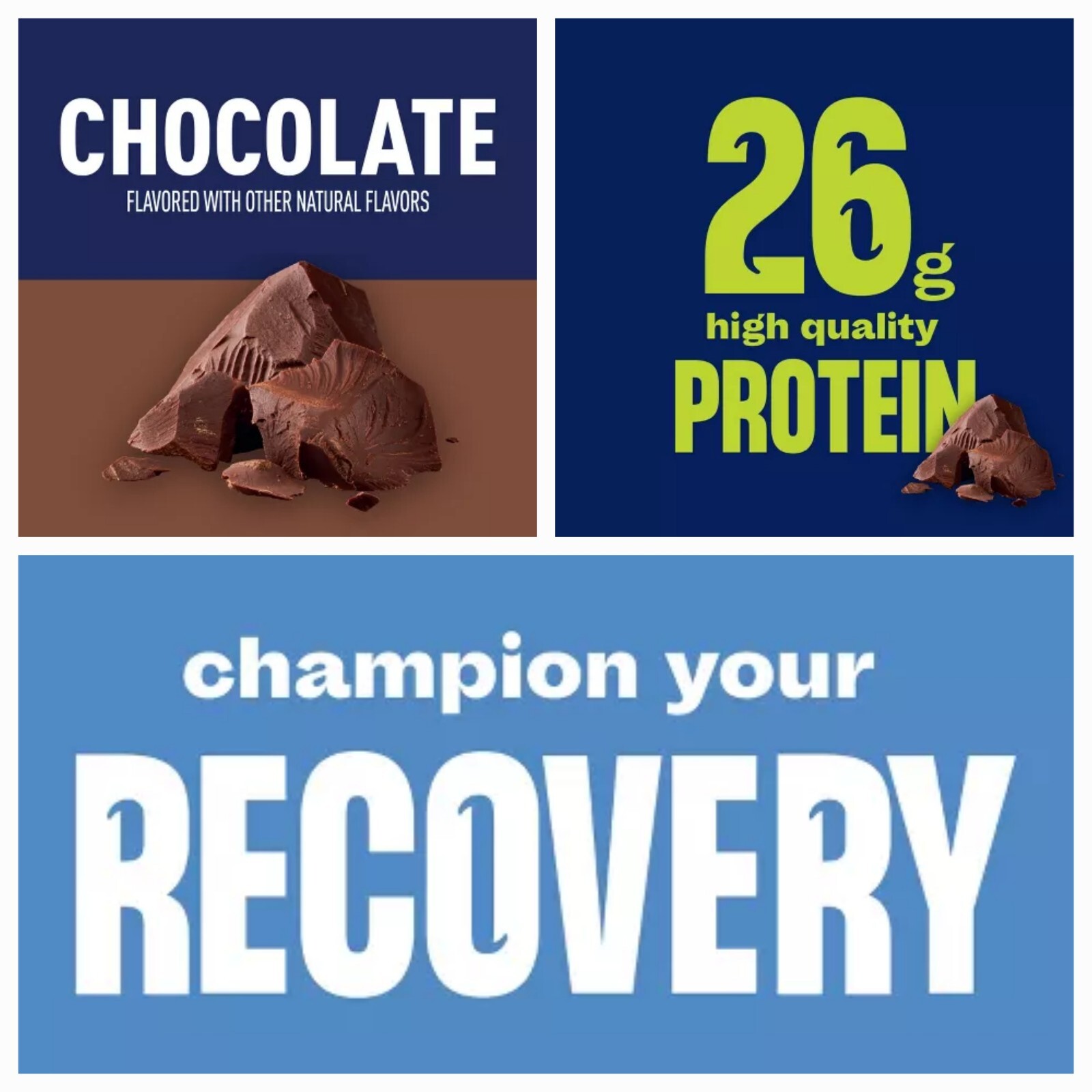 Core Power Chocolate 26g Protein Shake – 14 fl oz Bottle6-pack