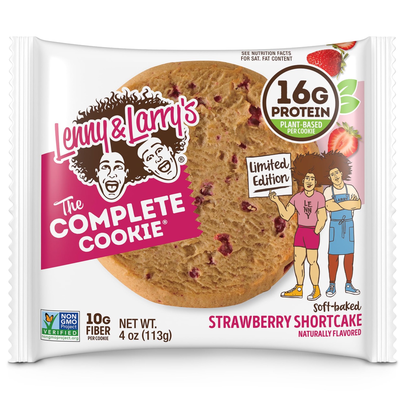 Lenny & Larry’S Lenny Larrys Protein Cookie Strawberry Shortcake High Protein