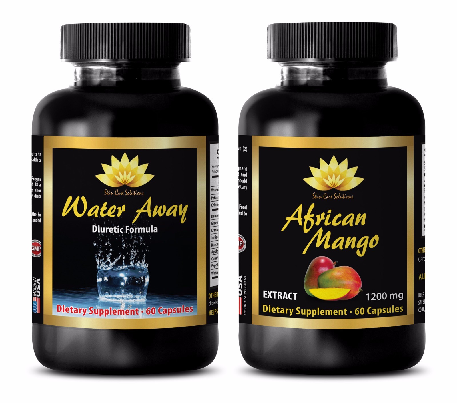 Fat burner energy – WATER AWAY – AFRICAN MANGO COMBO – african mango extract