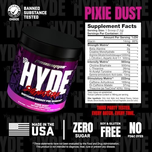 Pre Workout Powder with Creatine, Beta Alanine & Caffeine – Energy & Endurance B