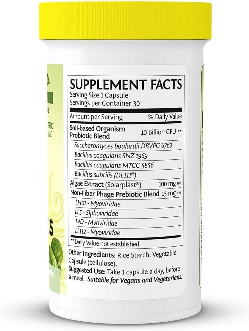 Sunwarrior Probiotics Plant Grows to 100 Billion CFU (30 Count)