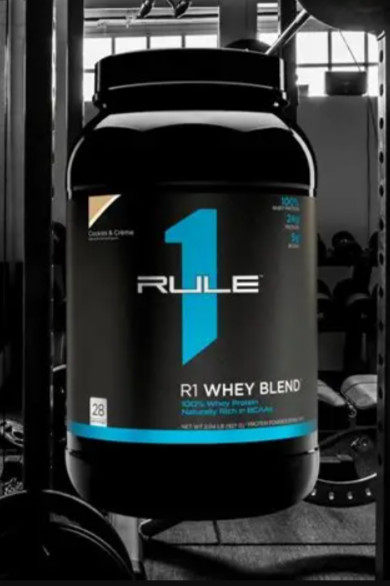 Rule One Proteins, Whey Protein, Cookies & Creme, 1.95 lbs (884G)