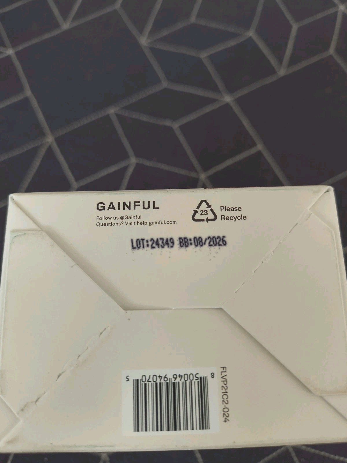Gainful Flavor Packets 21 Packets Bb 8/28/26 Vanilla, Caramel, Cookies N Cream