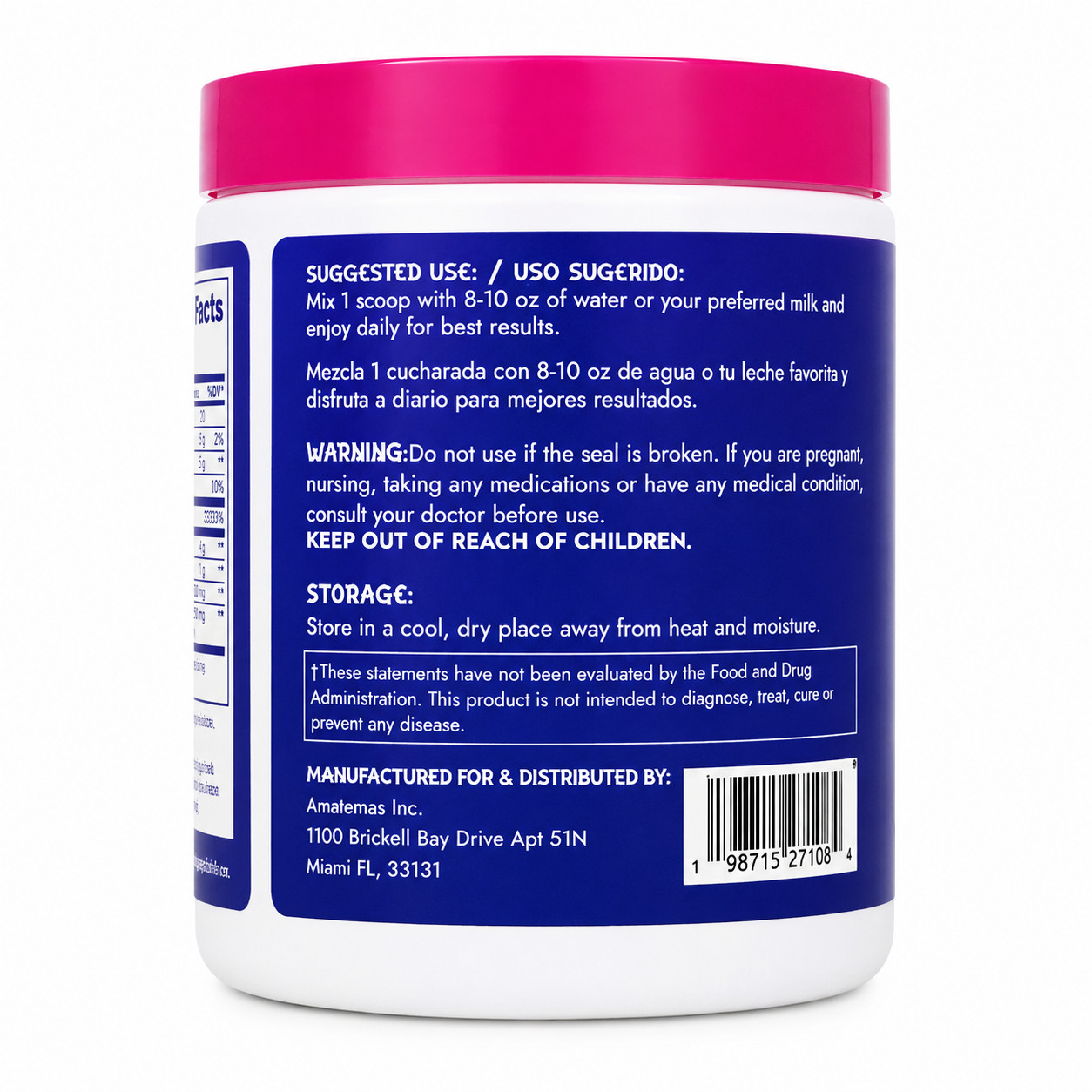 Glute Glow Creatine for Women 2-in-1 Booty & Beauty Elixir 25 Servings