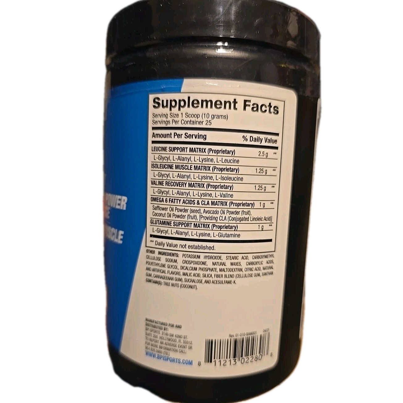 BPI Sports BEST AMINOS FRUIT PUNCH BEST BCAA PUMP 25 Serv Exp 11/26-NEW SEALED