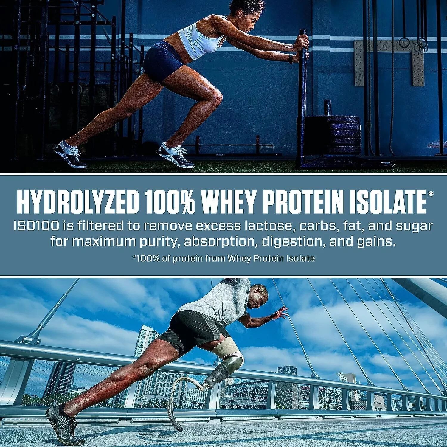 Dymatize ISO100 Hydro Whey Isolate Protein Powder Vanilla 21.5oz – Great Deal!