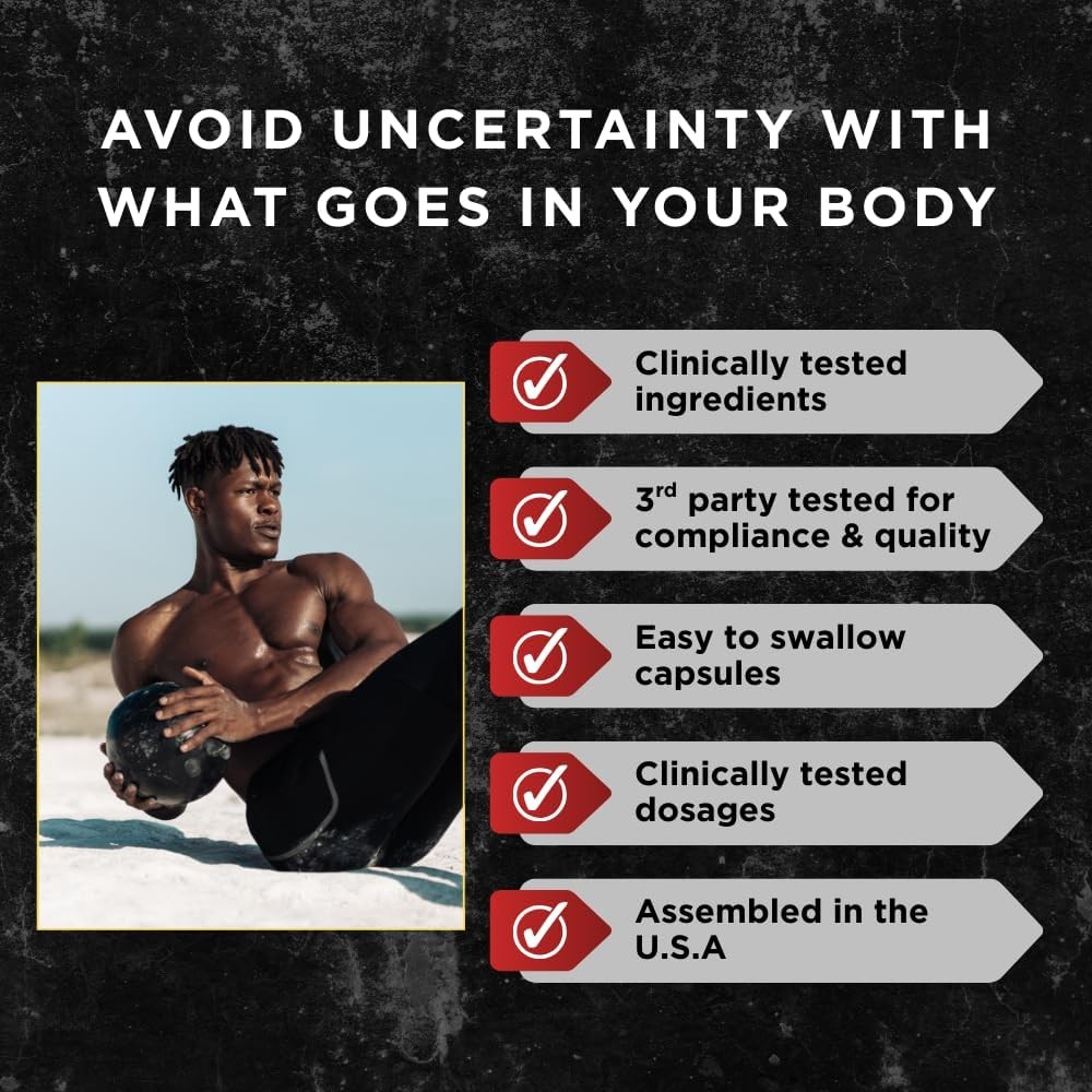 UNALTERED Anabolic Muscle Builder for Men – Growth, Size, Strength – Natural Mus