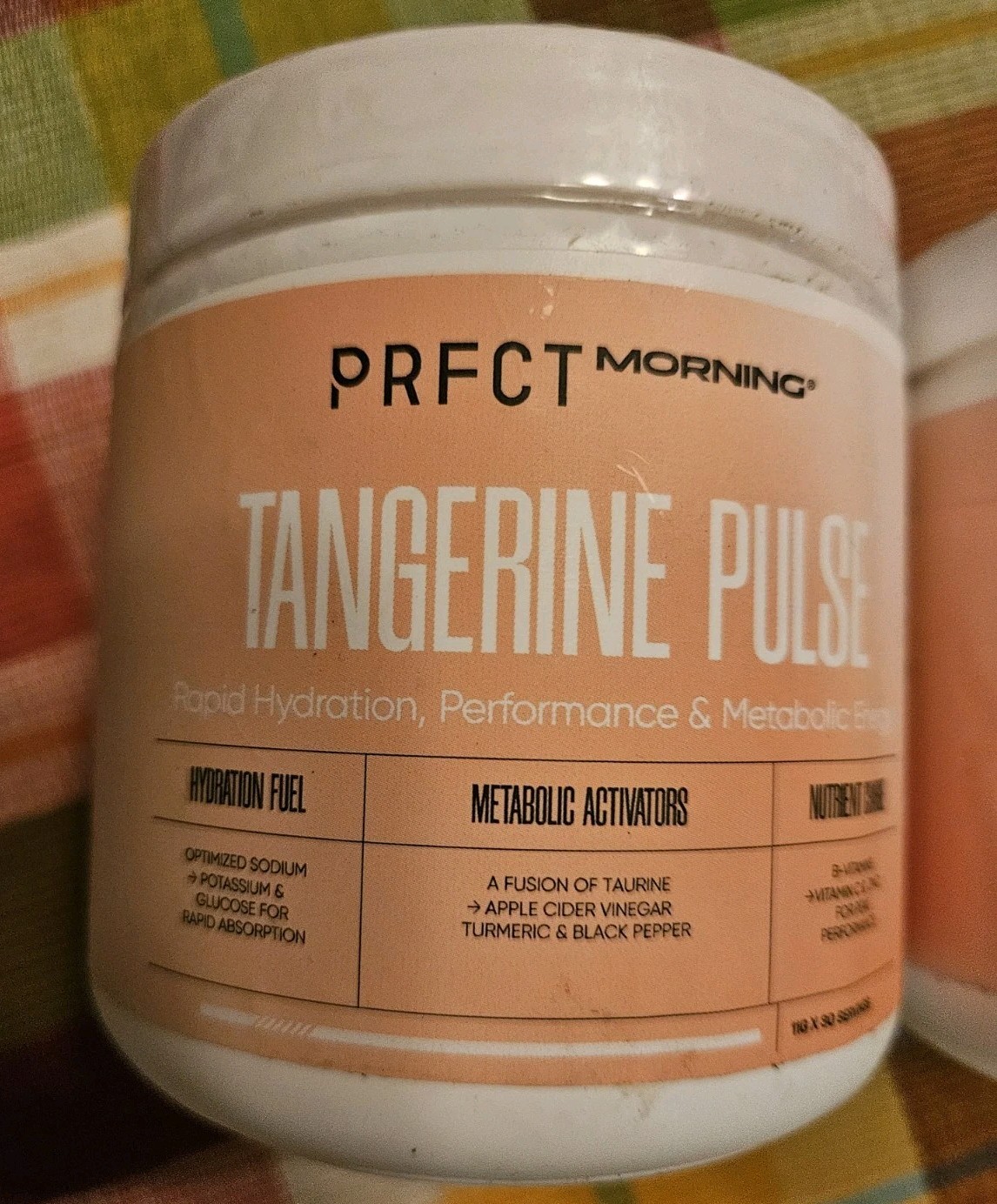 2×Tangerine Pulse Hydration Electrolyte Powder 11g x 30 Servings Exp: 04/2028