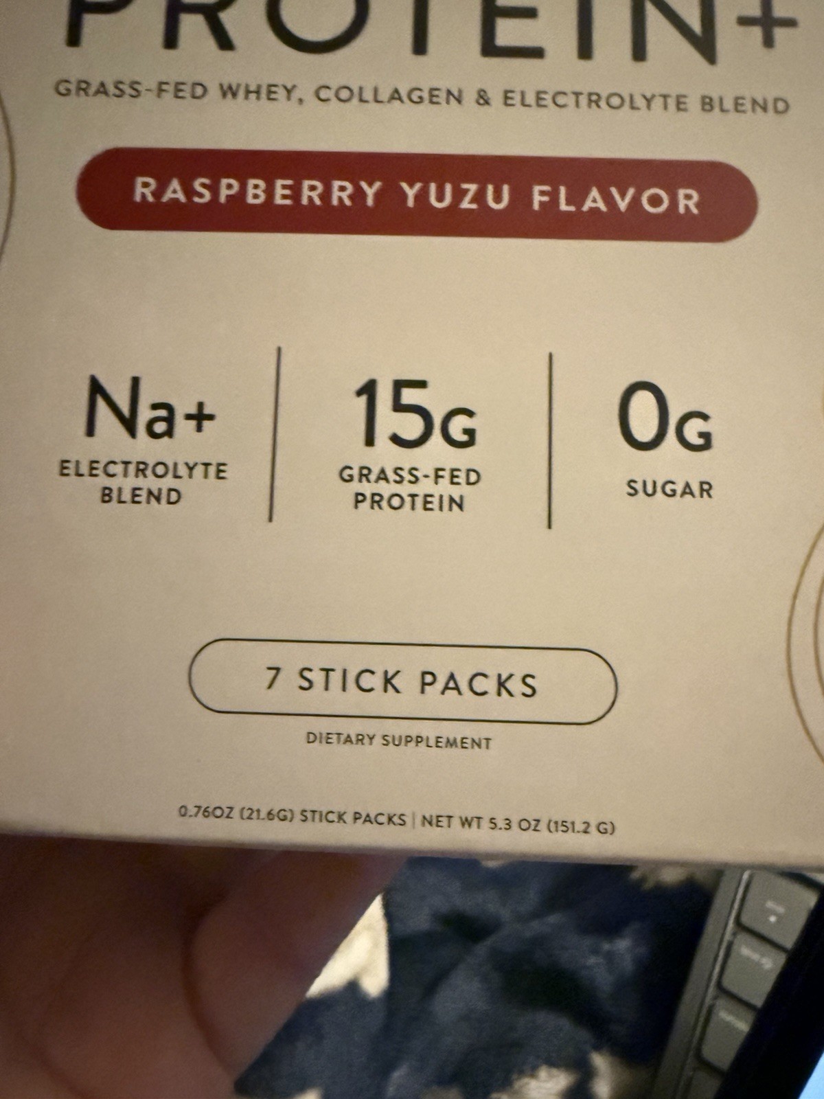 arrae Clear Protein+ Raspberry Yuzu 7ct exp 5/2027