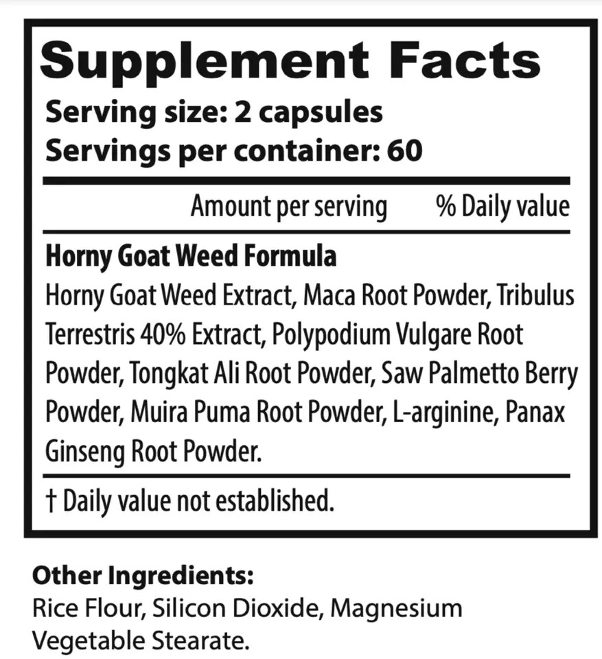 Testosterone Booster for Men, Male Enhancement Pills, Energy,Libido 120 Capsules