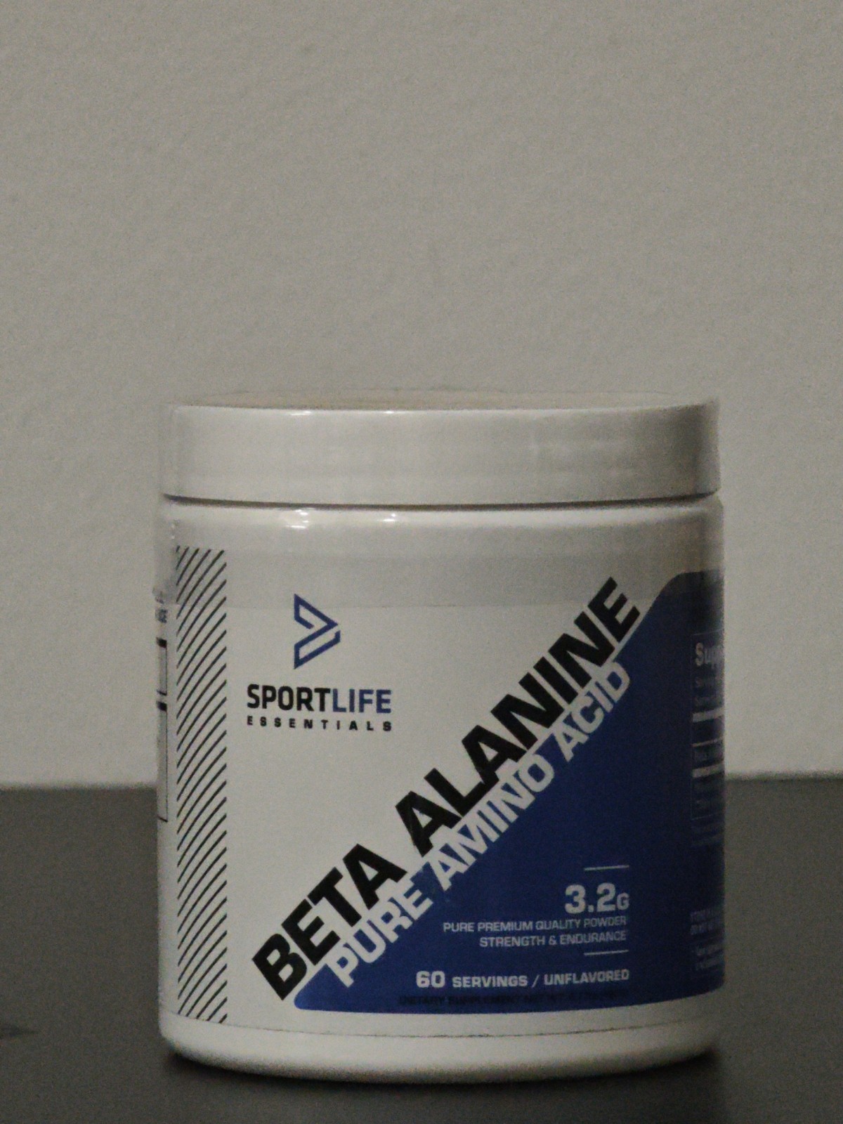Sport Life Essentials Beta Alanine Pure Amino Acid 60 Serv Unflavored Read Disc