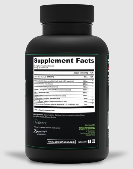 TEST BOOST Max Sculptnation Build Muscle Men Fat Weight Loss – New & Sealed