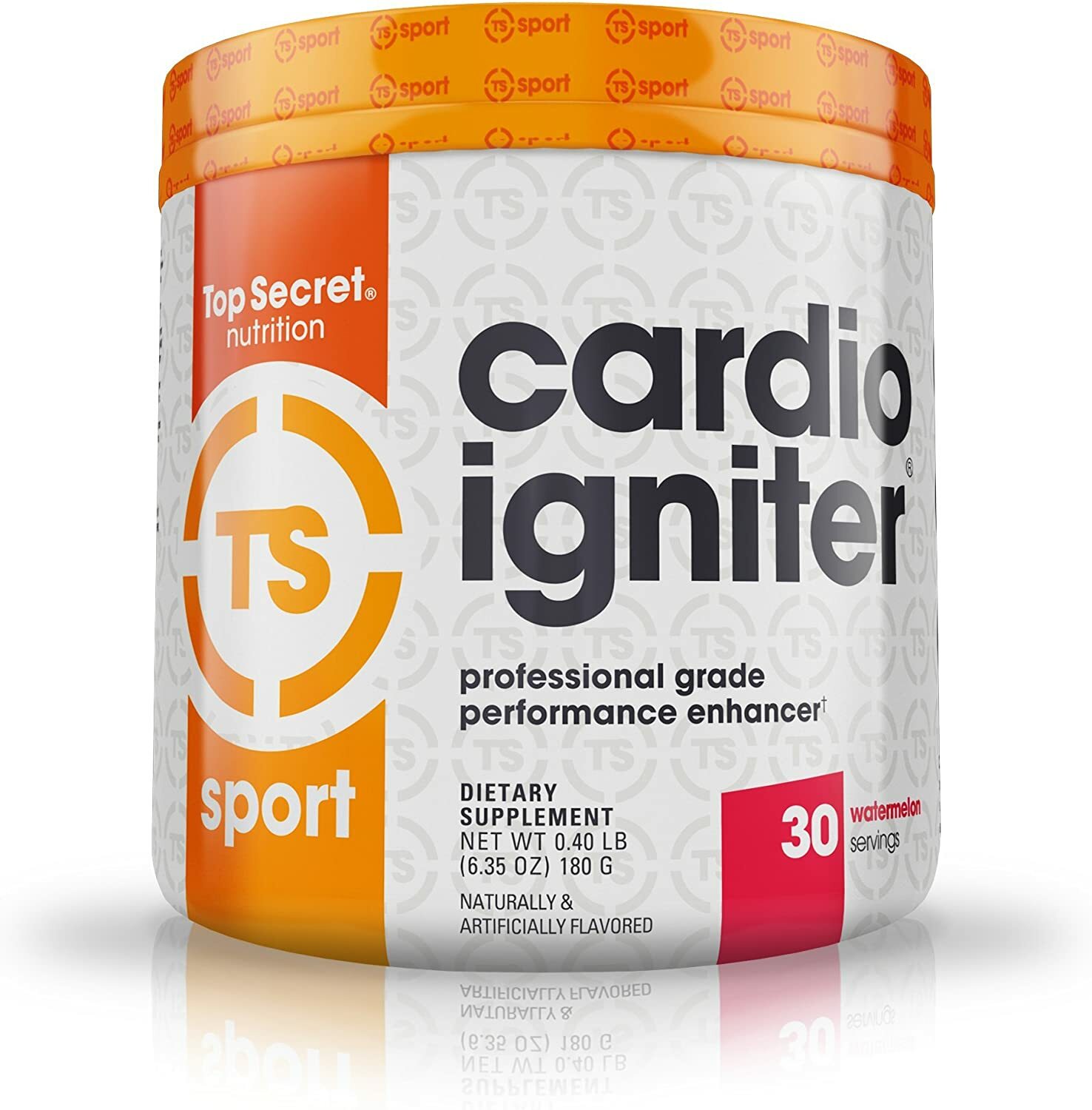 Top Secret Nutrition Cardio Igniter Fat Burner Thermogenic Powder 30 Servings