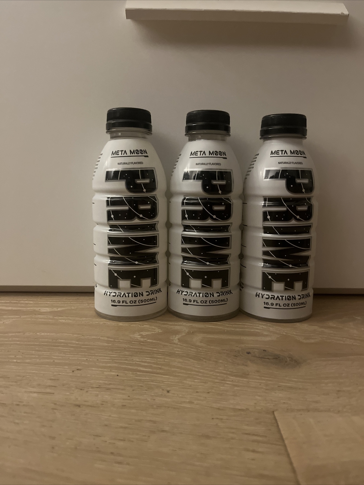 Prime Hydration Sport Drink Meta Moon Flavor By Logan Paul x Ksi 16.9oz 3 pck