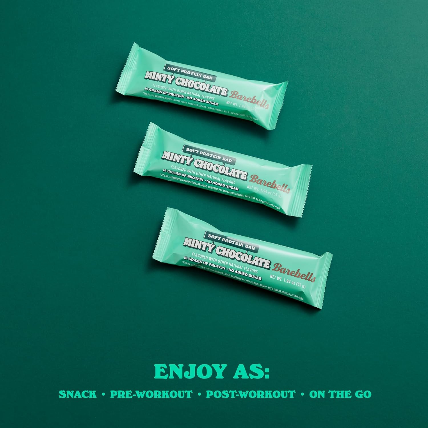 Barebells Soft Protein Bar Minty Chocolate 12 bars – Exp:02/26 – Pack of 2