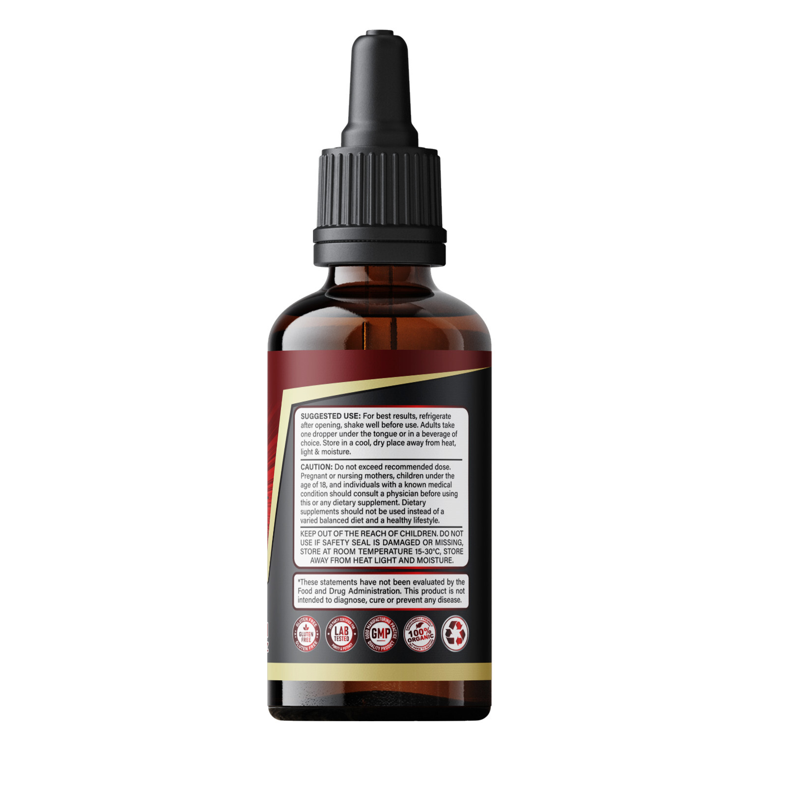 Man Bulge Mens Libidio Boost Performance Tincture Herbal Drops 3 Pack 6 Fl Oz