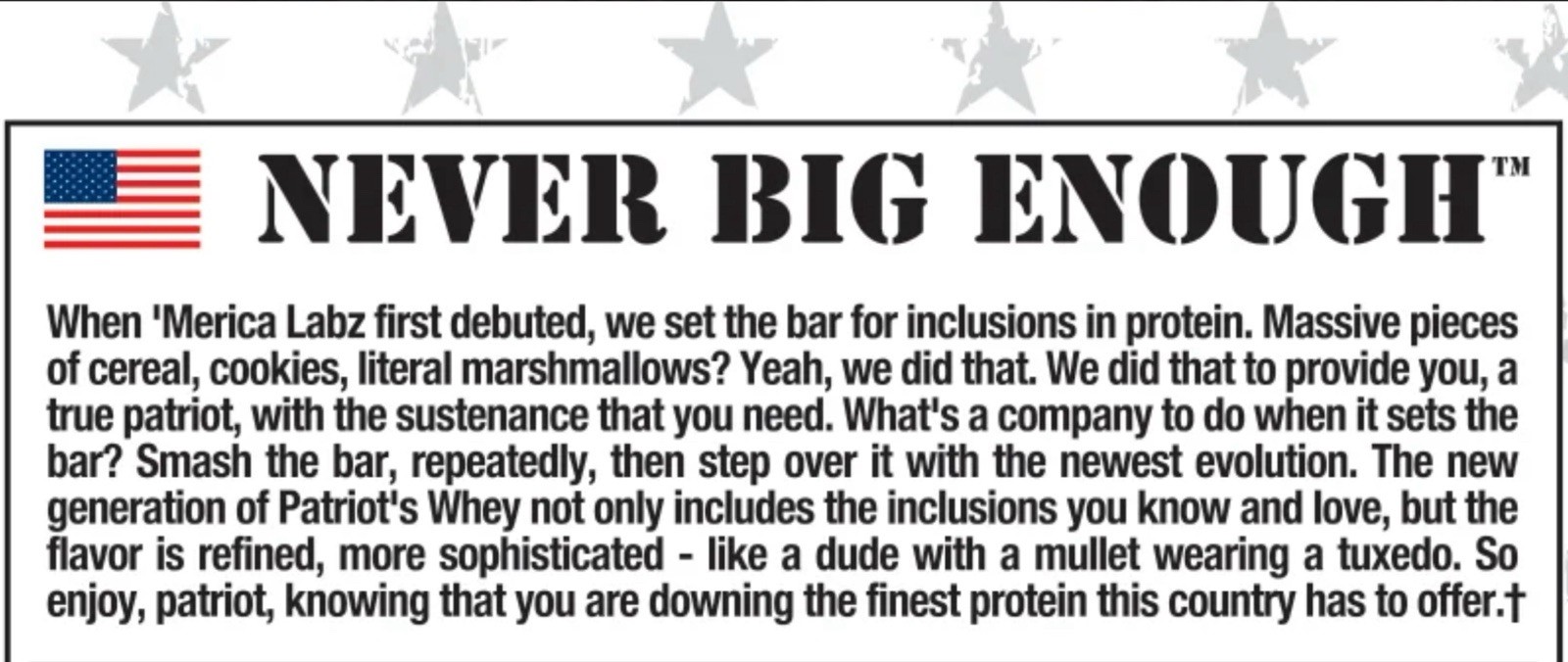 PROTEIN WHEY W/ AMINOS – Mercia Labz – Patriot’s Whey: Cinnamon Cereal [2lbs]