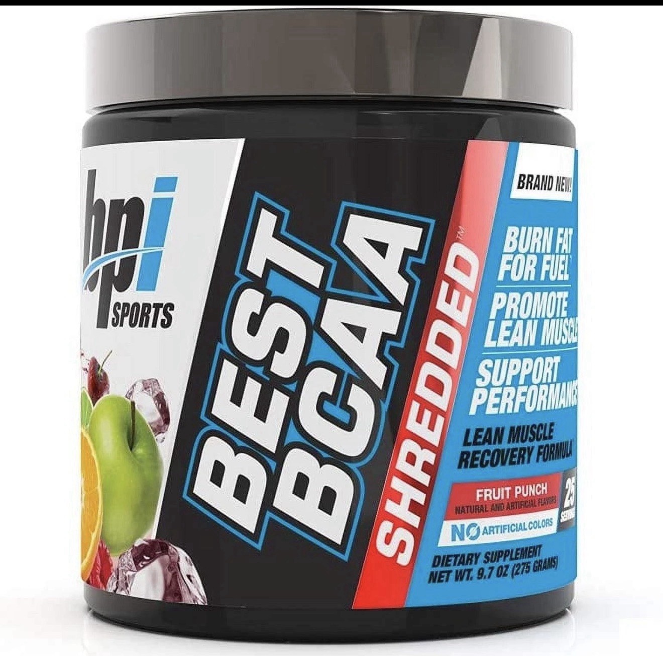 BPI Sports Best BCAA Shredded 25 Servings Fruit Punch