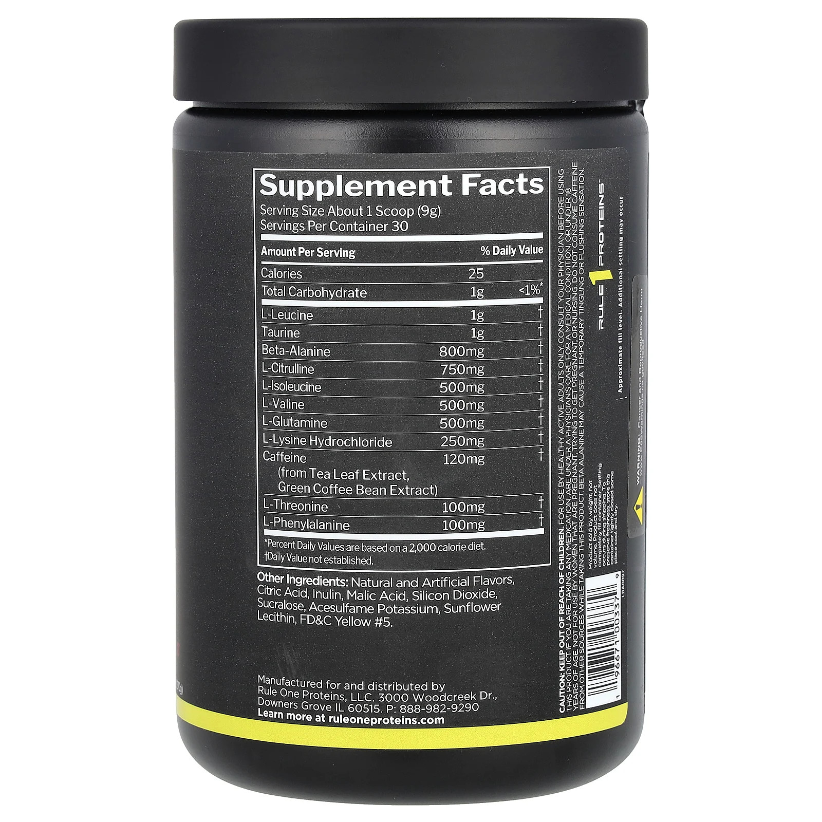 Energized Amino, Pineapple Passion Fruit, 9.52 oz (270 g)