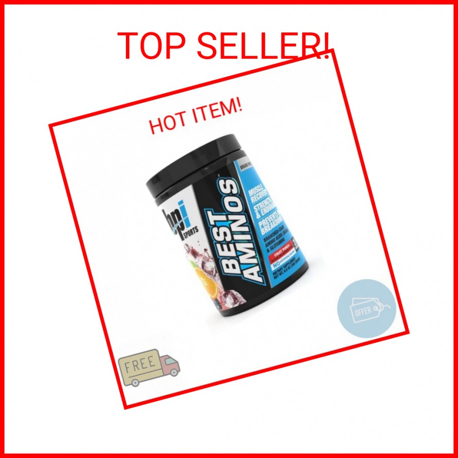 BPI Sports Best Aminos – BCAA Powder Post Workout & Glutamine Recovery Drink wit