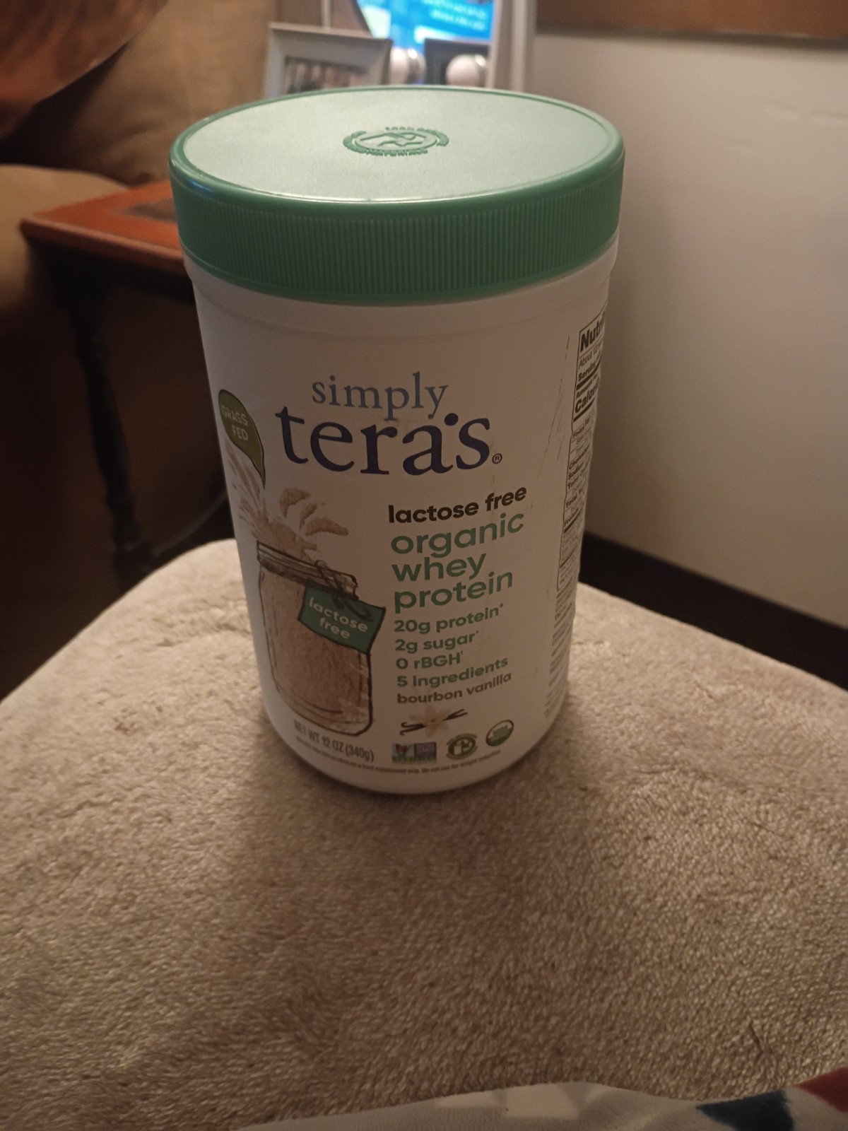 simply teras whey protein powder