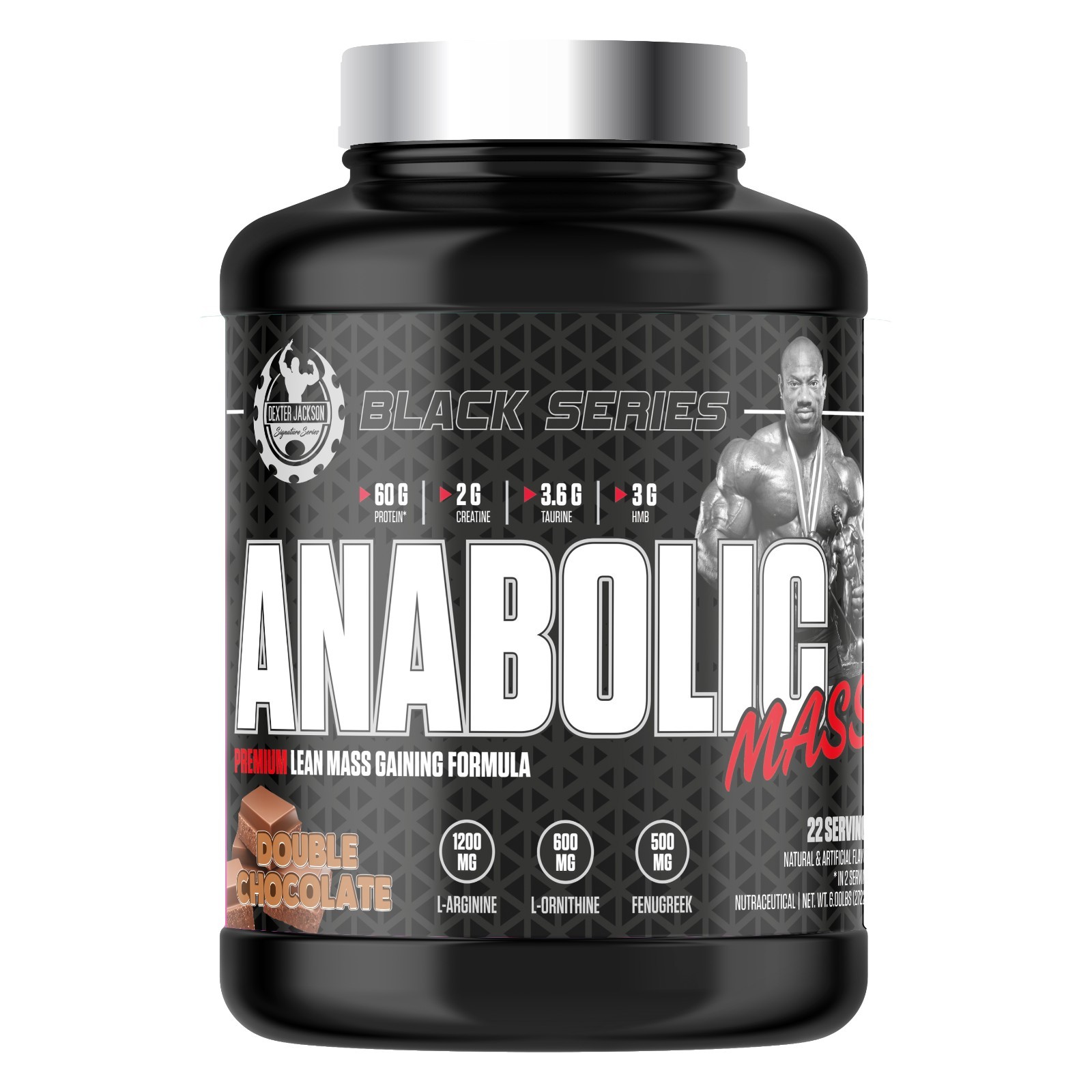 Anabolic Mass Premium Lean Mass Gaining Formula Double Chocolate 22 Servings