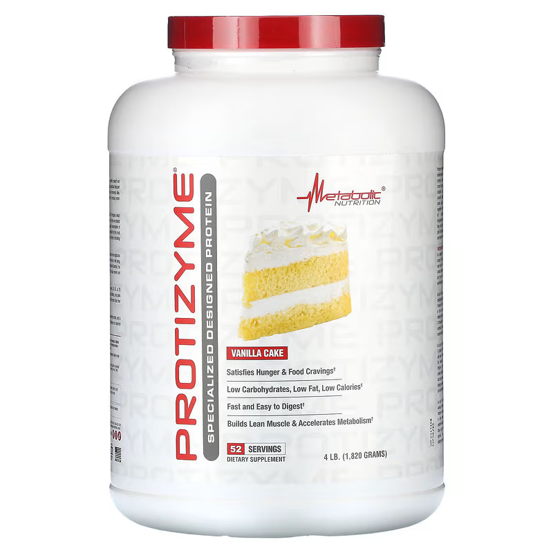 Protizyme, Specialized Designed Protein, VANILLA 4 lb