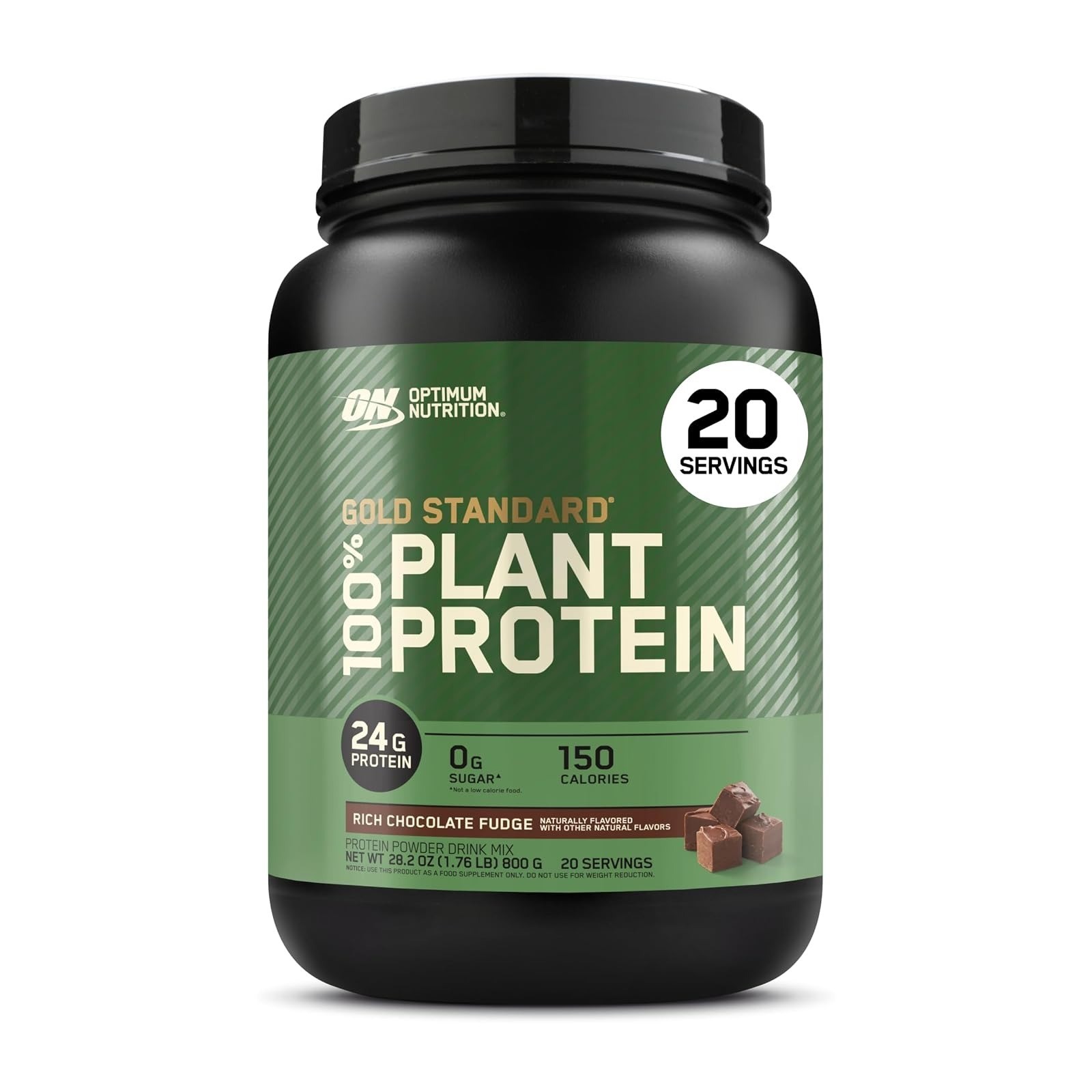 Optimum Nutrition Gold Standard Plant Based Protein Powder – Creamy Vanilla
