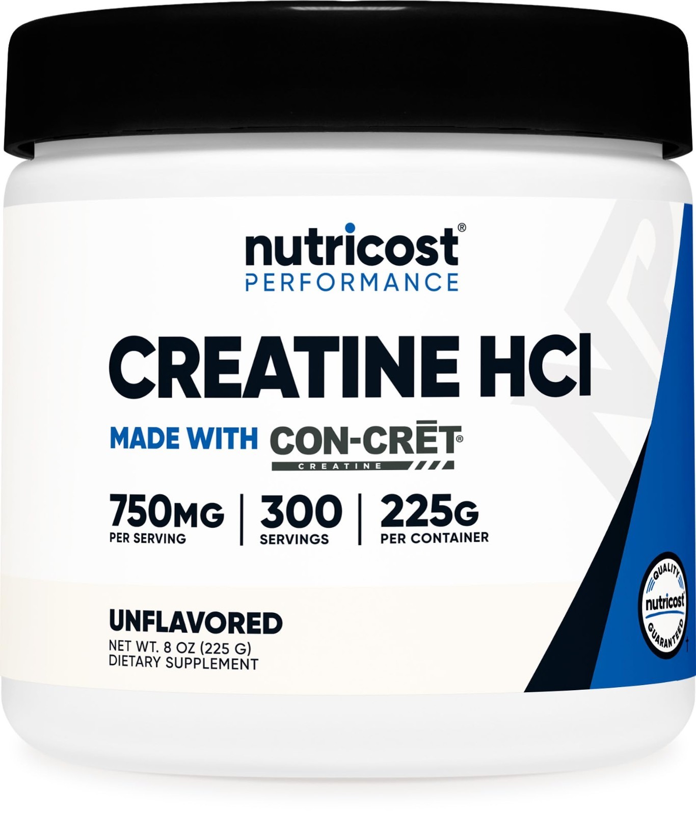 Creatine HCl Powder 8 OZ – Pure Muscle Growth Supplement | 300 Servings, Boost E