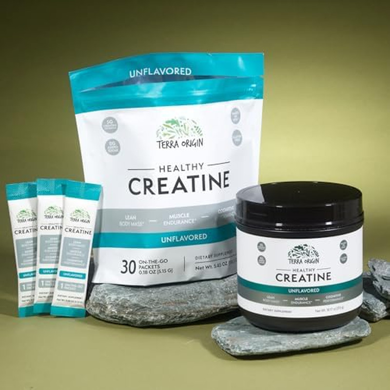 Creatine Monohydrate Bundle | 130 Servings Stick Pack and Jar Combo | Support fo
