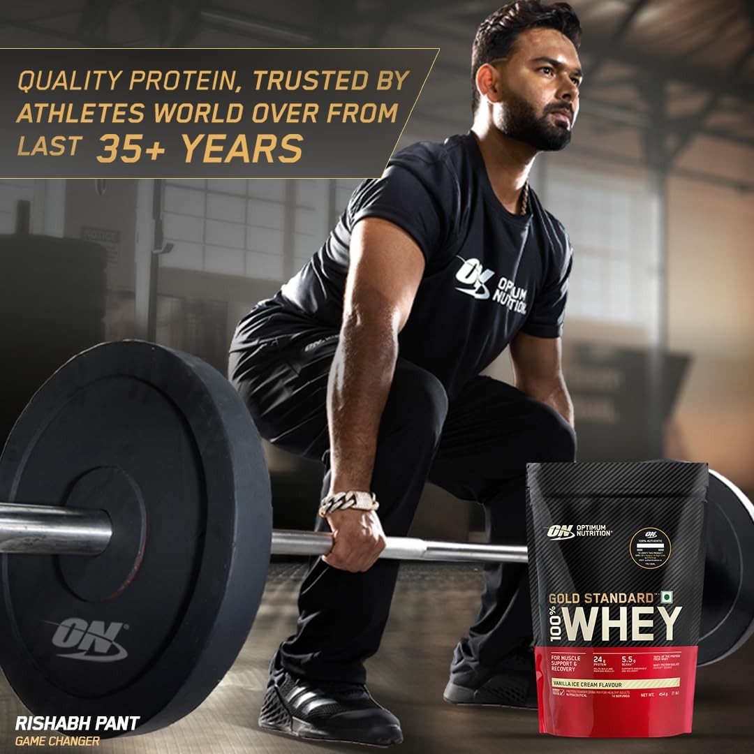 Optimum Nutrition Gold Standard Whey Vanilla 454g