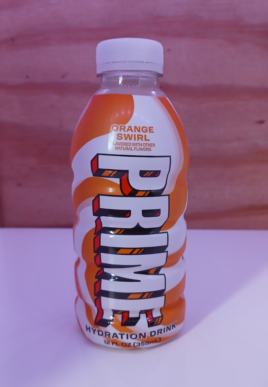 PRIME Mini Bottle 3 Pack Orange Swirl , Berry Freeze Revamp, Berry Freeze