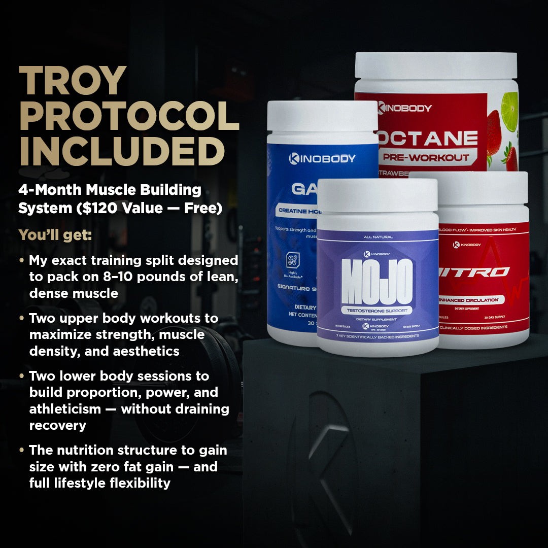 SALE 50% Kinobody The Hero Stack – Maximize Strength & Muscle Growth