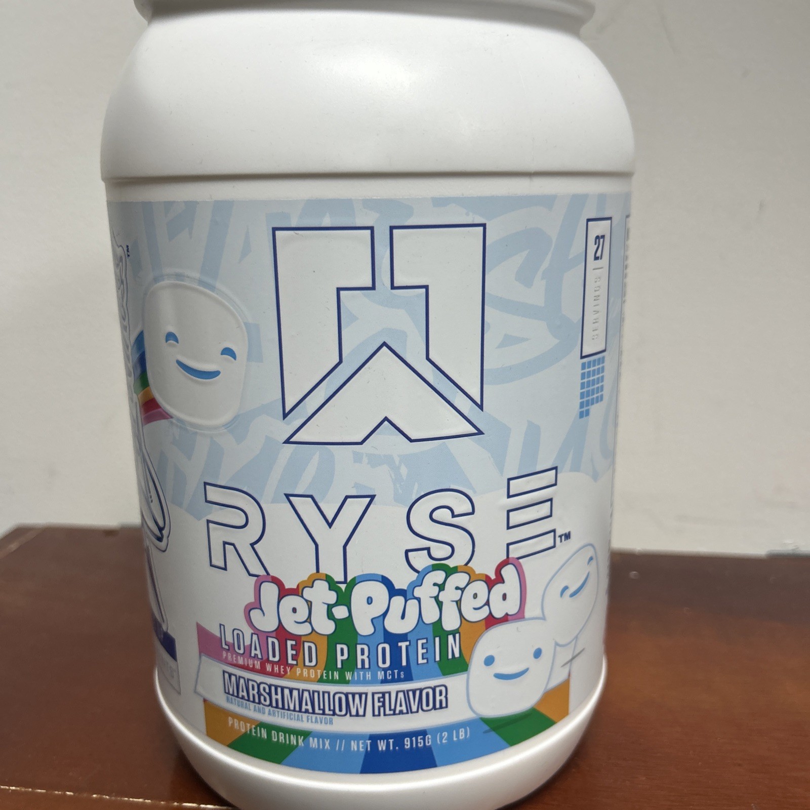 RYSE Loaded Protein Powder – Jet-Puffed Marshmallow – 25g Whey Protein Isolat…