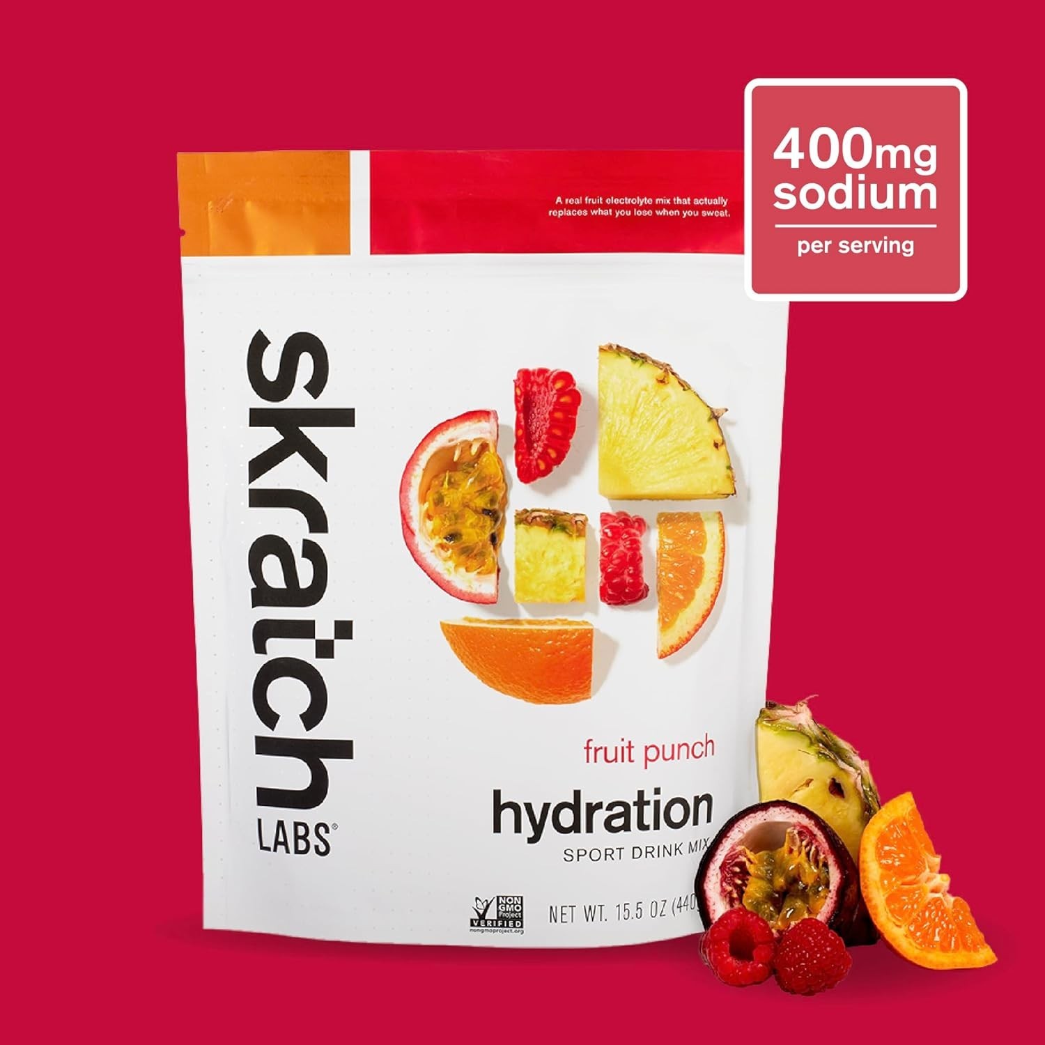 Electrolyte Drink Mix – Fruit Punch Flavor for Endurance & Hydration