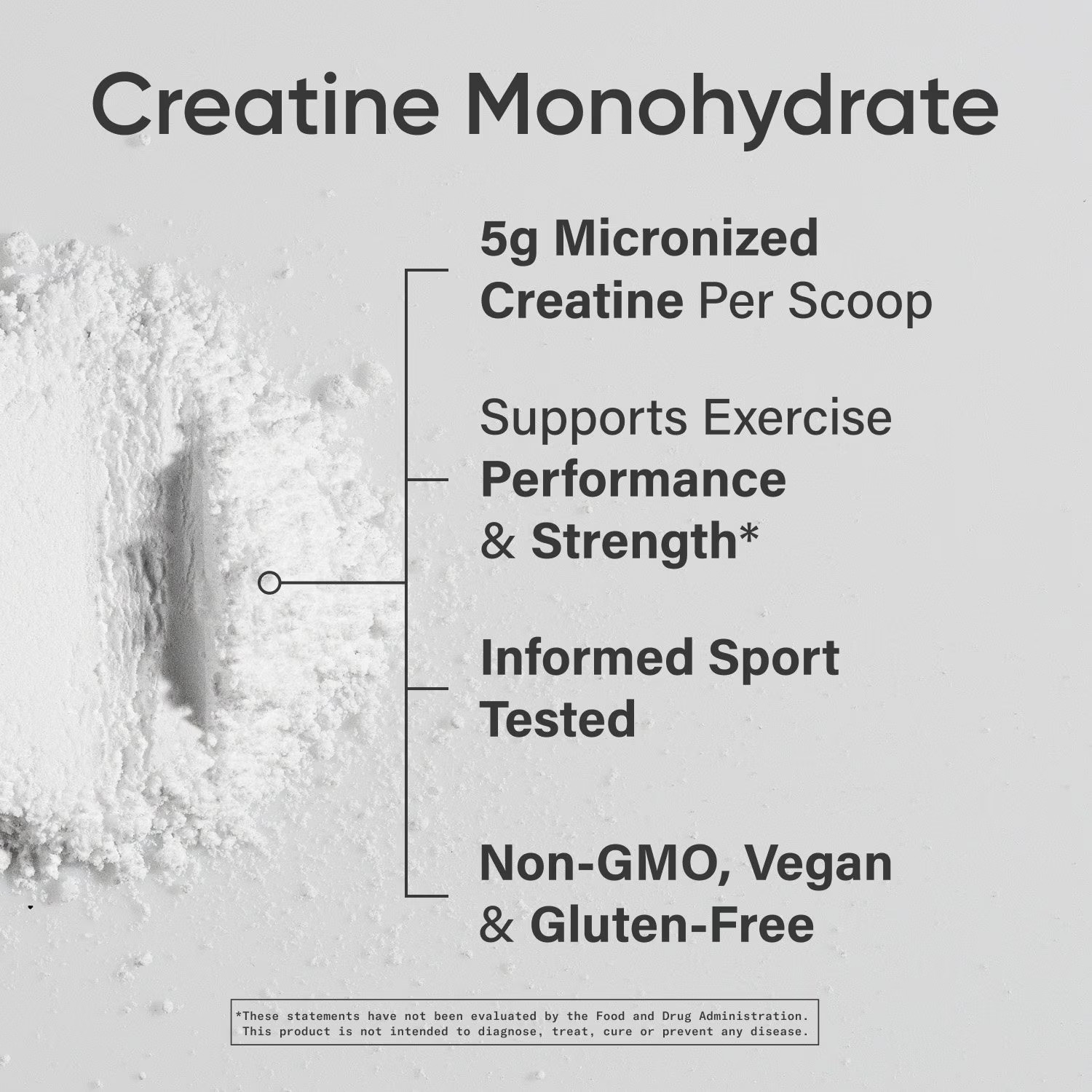 Sports Research Creatine Monohydrate Lean Muscle Strength (825g) 165 Serving