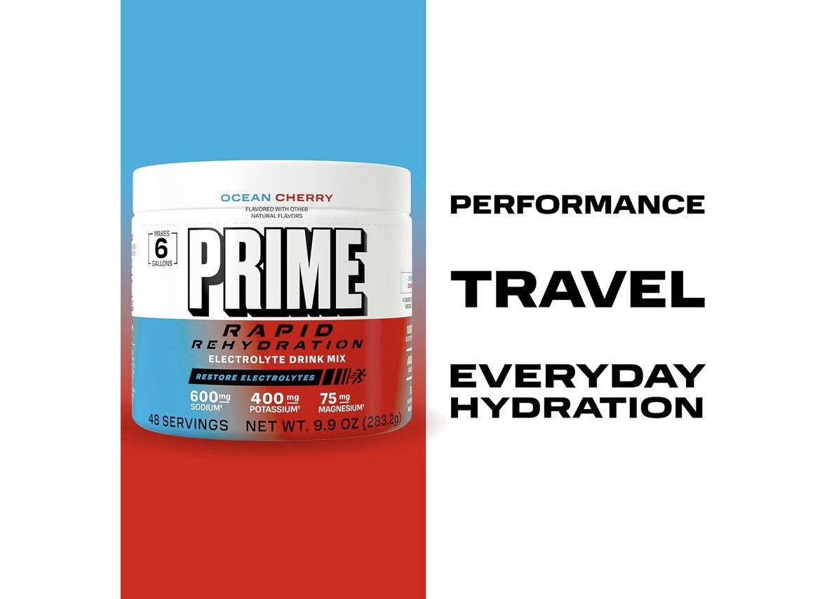 Prime Rapid Hydration Electrolyte Powder – Sugar Free Hydration Drink Mix