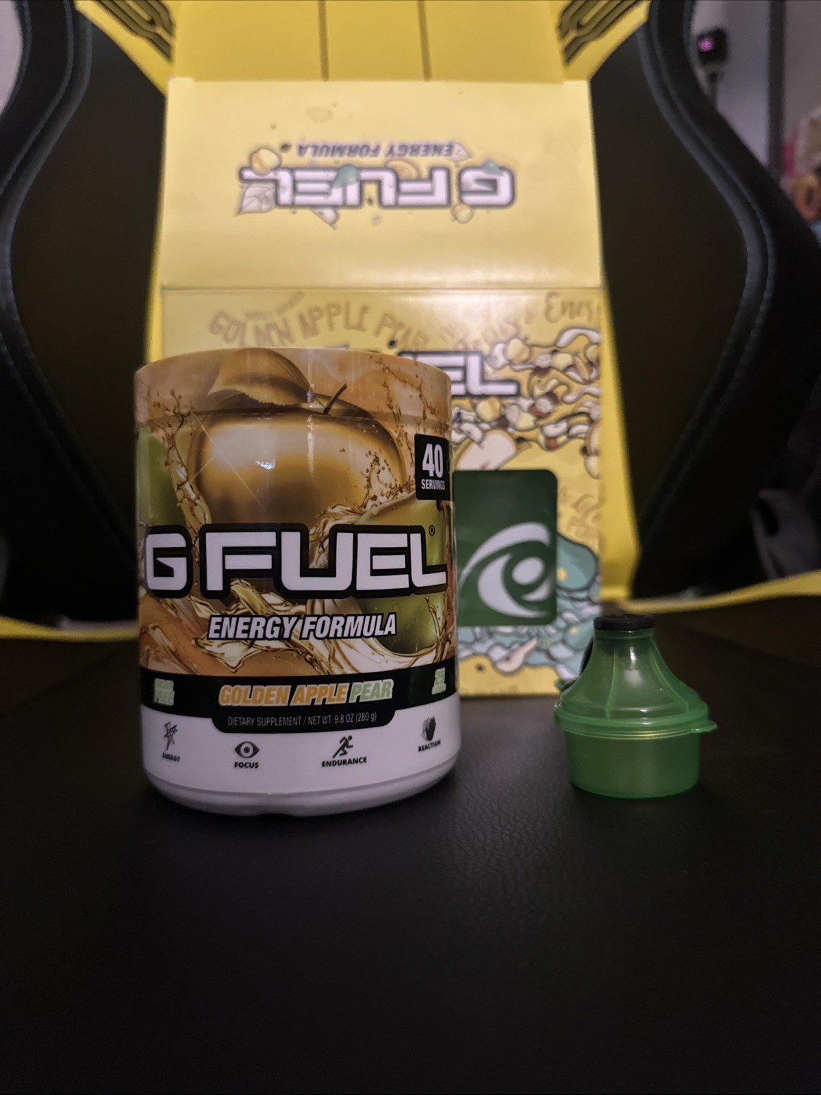 gfuel golden apple pear collectors box